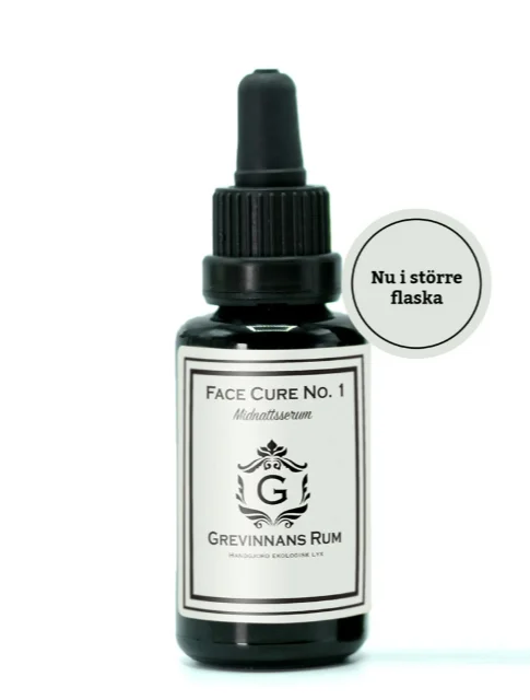 Face Cure No:1 - Midnattsserum 30 ml Nattens tid för läkning. Från Grevinnans Rum