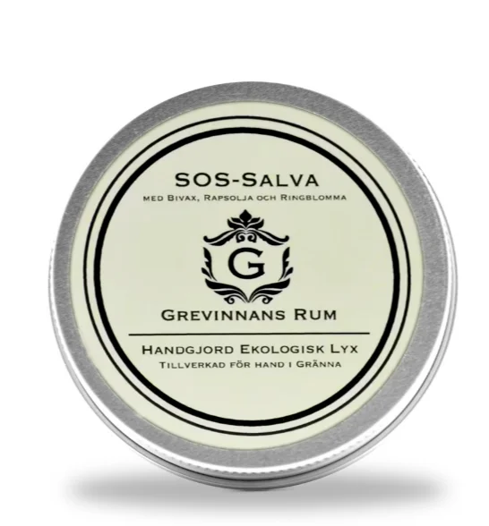 SOS-Salva 60 ml En naturlig räddare för torr och utsatt hud. Från Grevinnans Rum